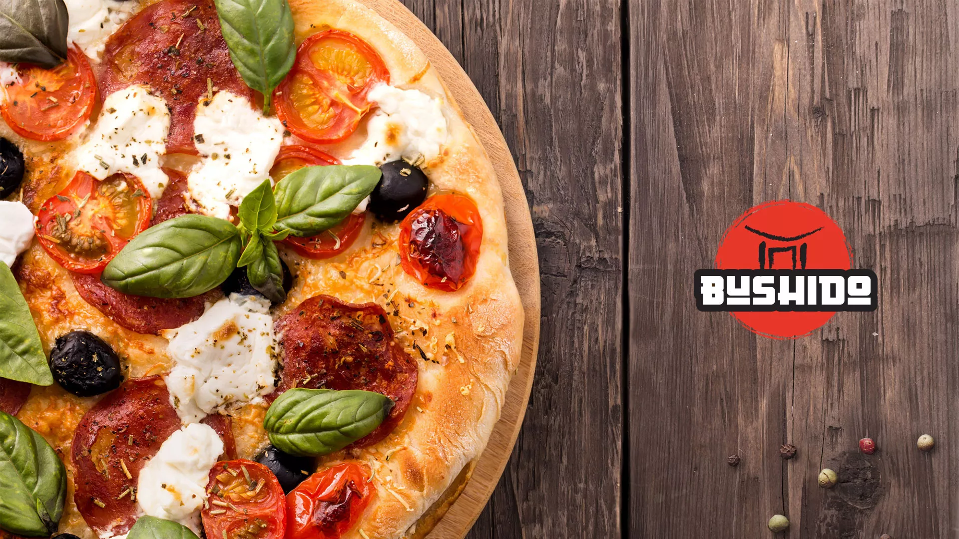 Разработка сайта для пиццерии «BUSHIDO» в Кстово